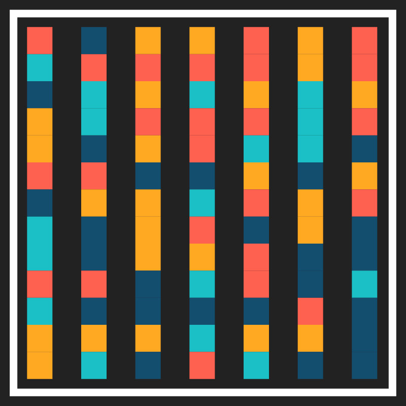pillars of randomness #20 static token preview