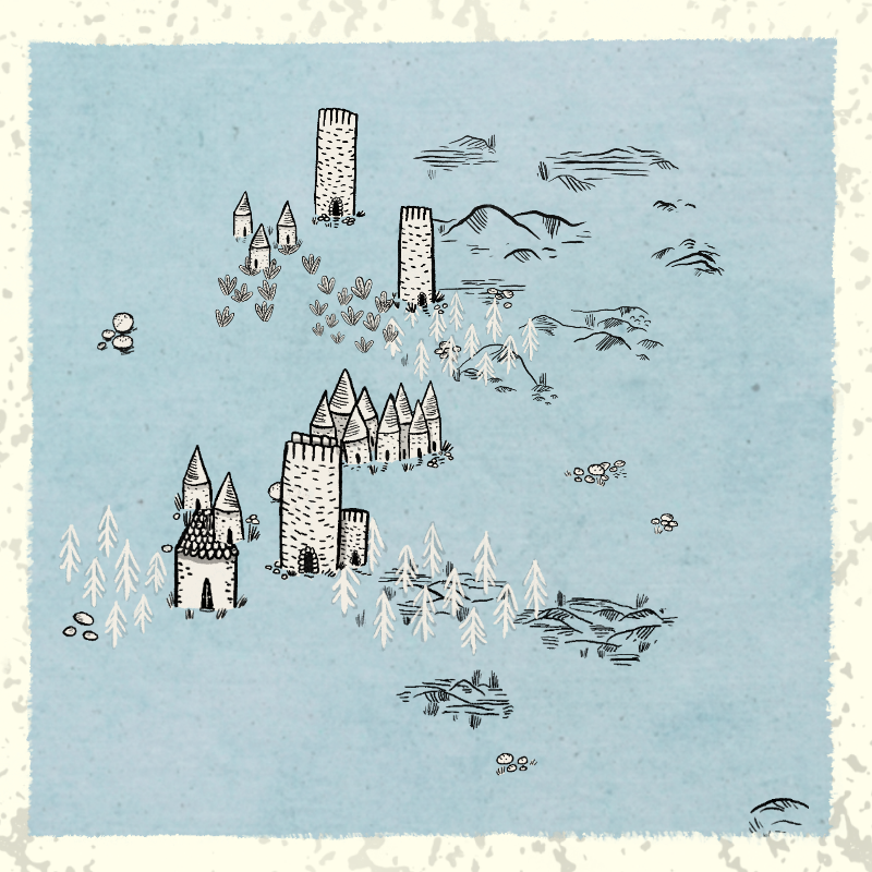 Medieval Village #10 static token preview