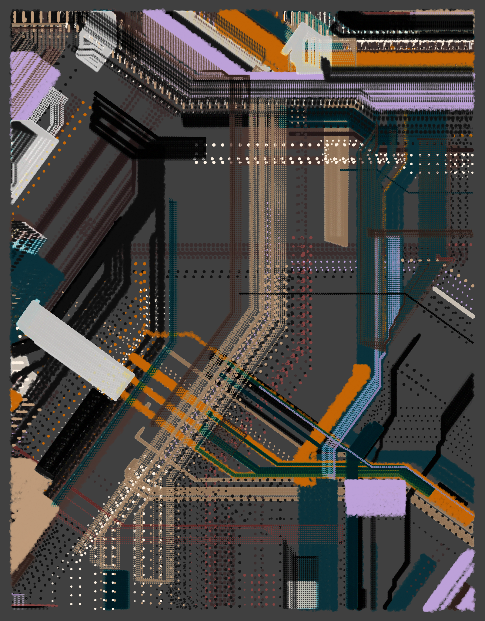 Artistic Circuits #14 static token preview