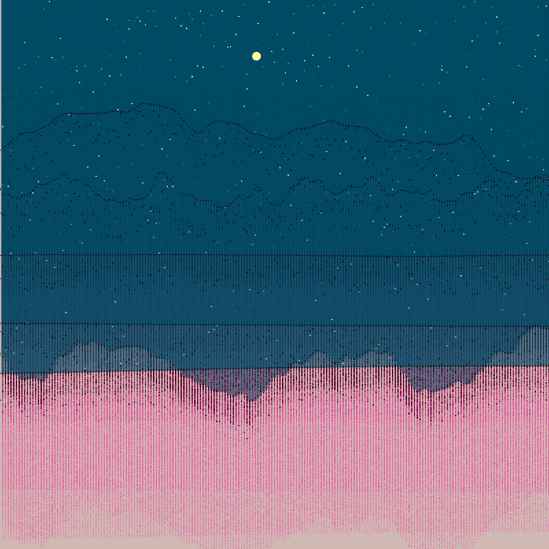 Glitched Mountains GT #164 static token preview