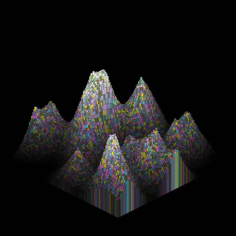 Candy Mountain #1 static token preview