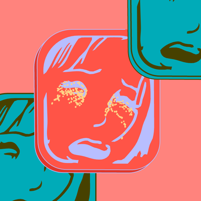 Card in the box "Crying girl" #13 static token preview