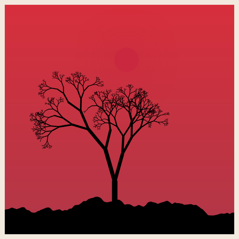 Sunset on cliff #24 static token preview