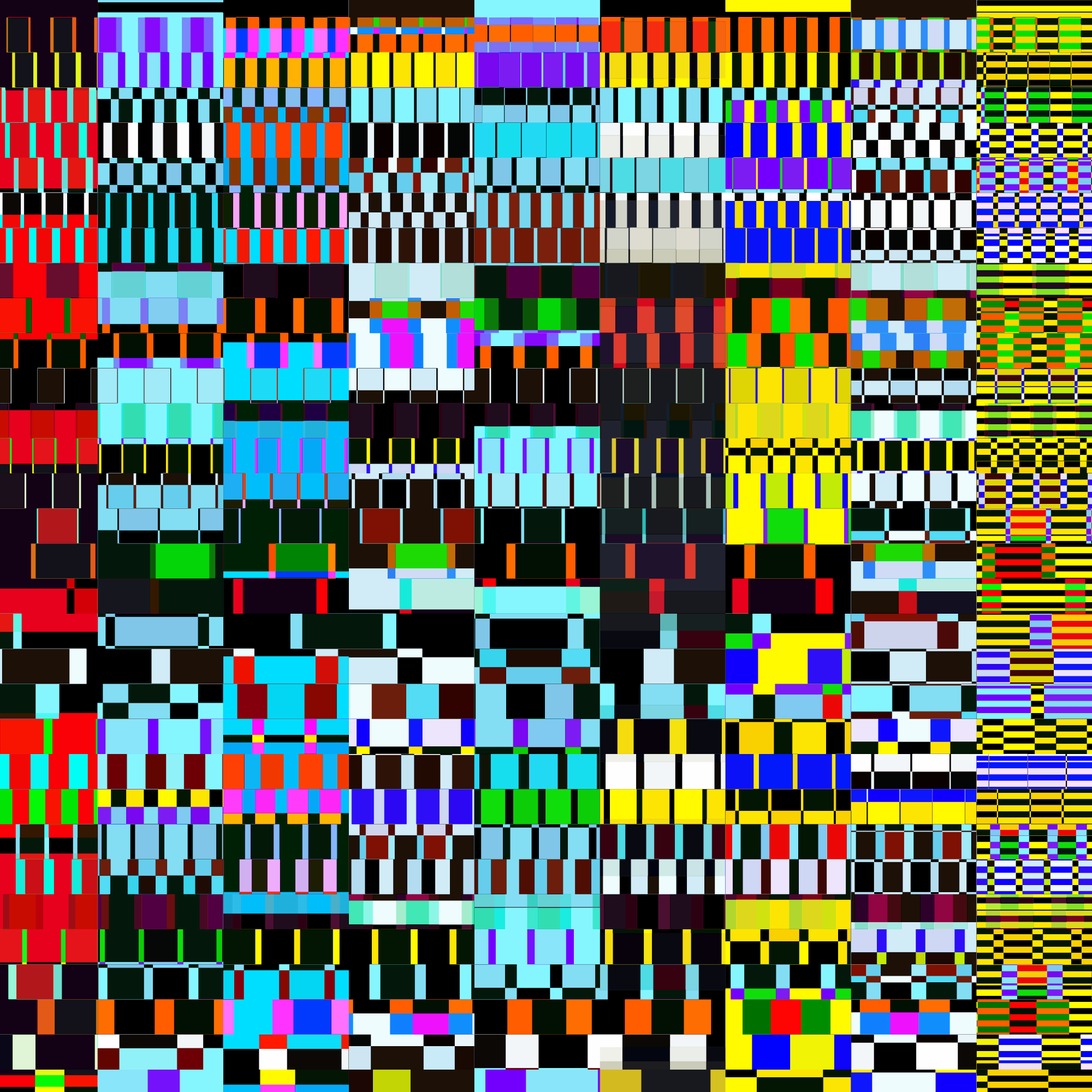 Glitchometry Stripes #5 static token preview