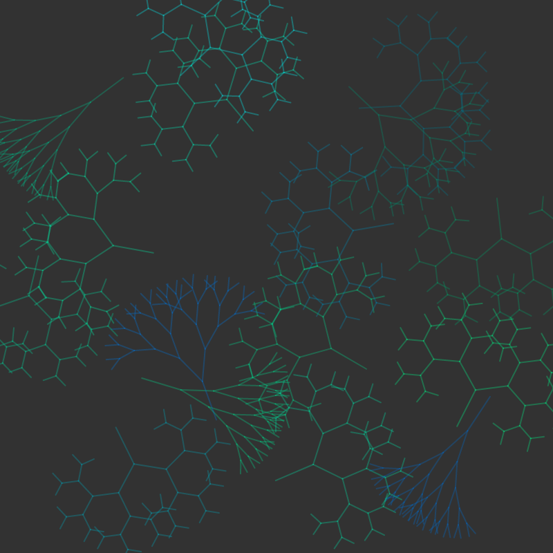 Fractal Swarm #6 static token preview