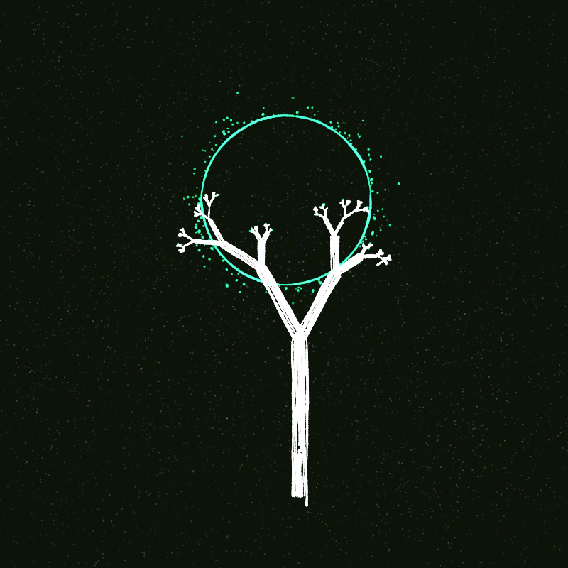 Hand-Drawn Tree #20 static token preview