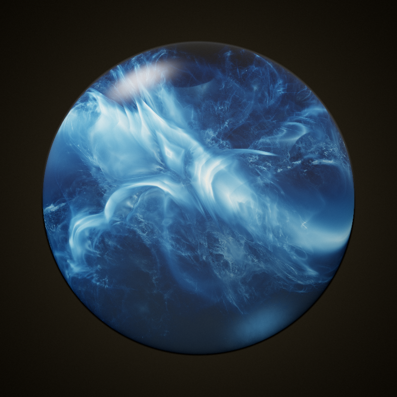 Fractal Marbles #11 static token preview