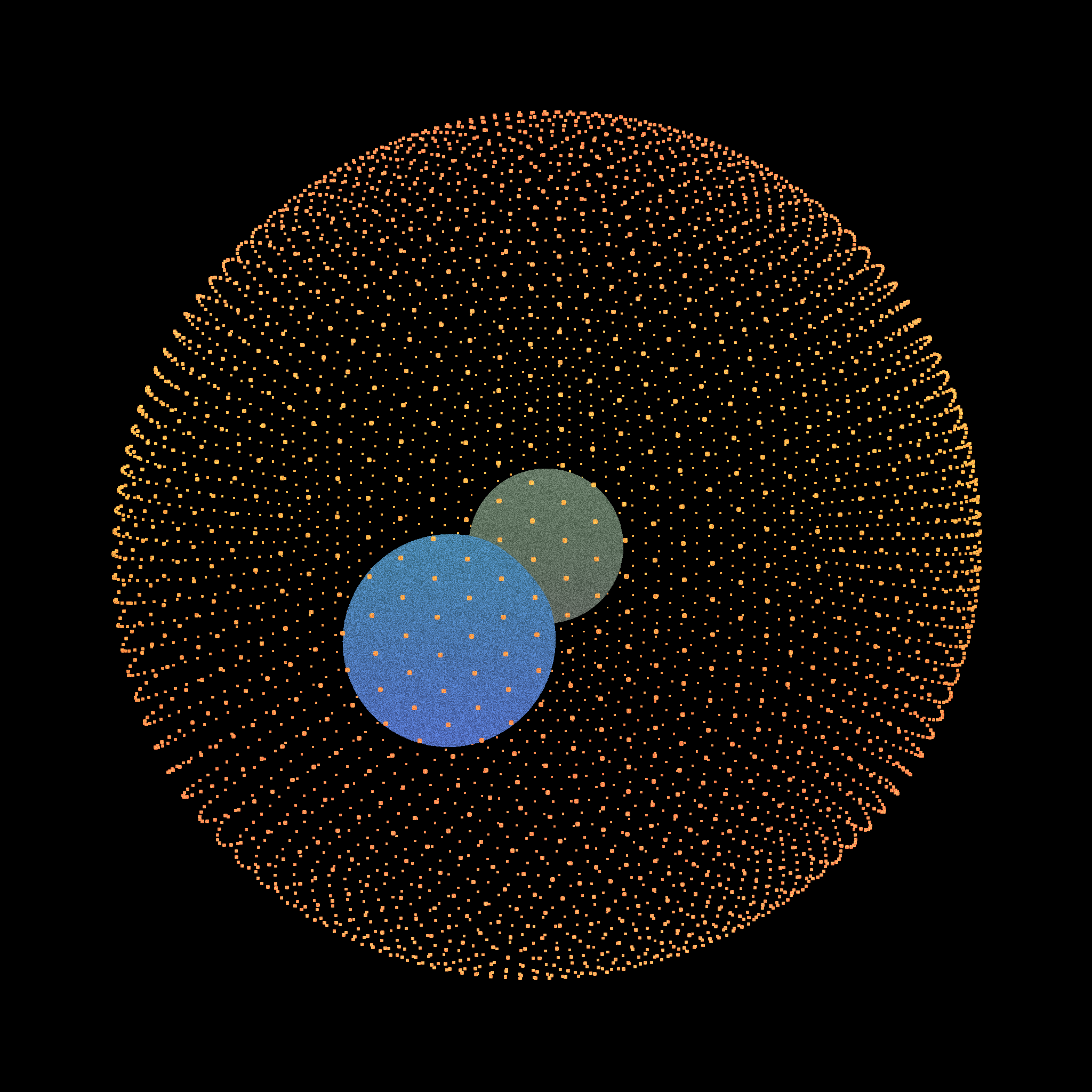 Cometary coma #98 static token preview