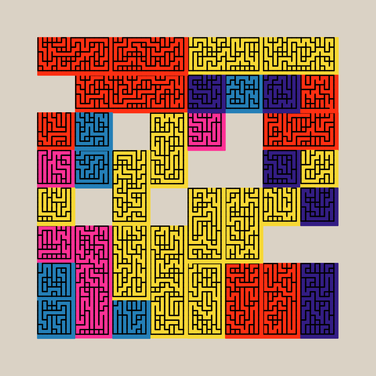 Algorithmic Labyrinth #8 static token preview
