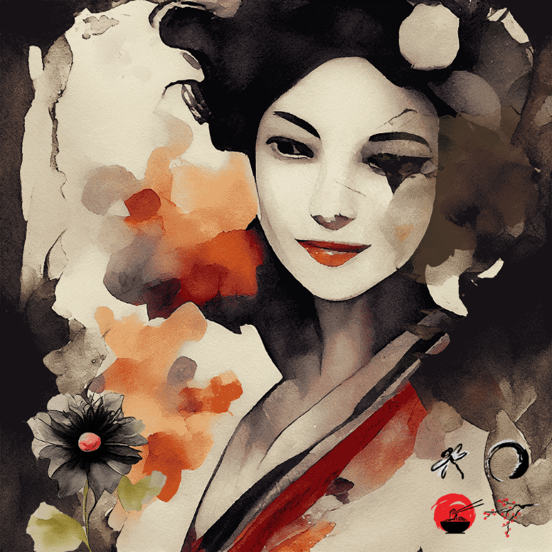 calm geisha #5 static token preview