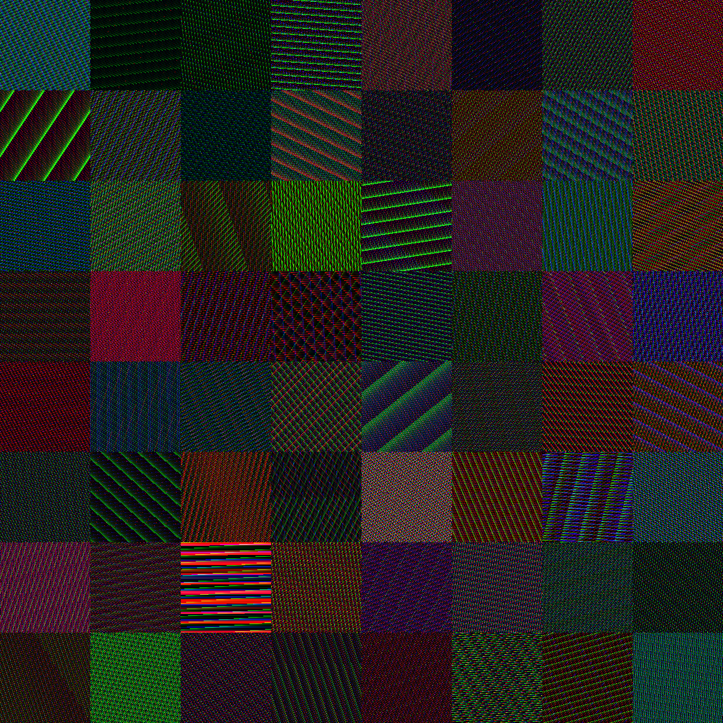 Parametric quilt #18 static token preview
