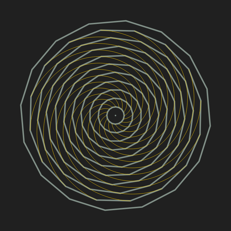 Primodial Spiral #7 static token preview