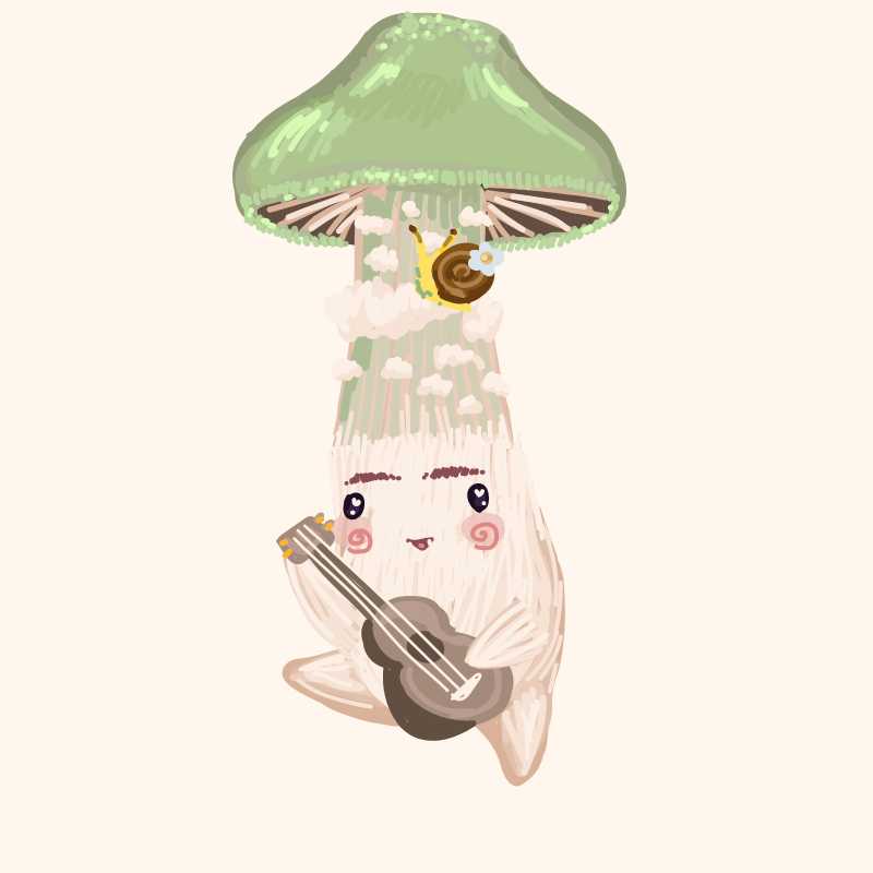 Cute Mushrooms Forest Guys #14 static token preview