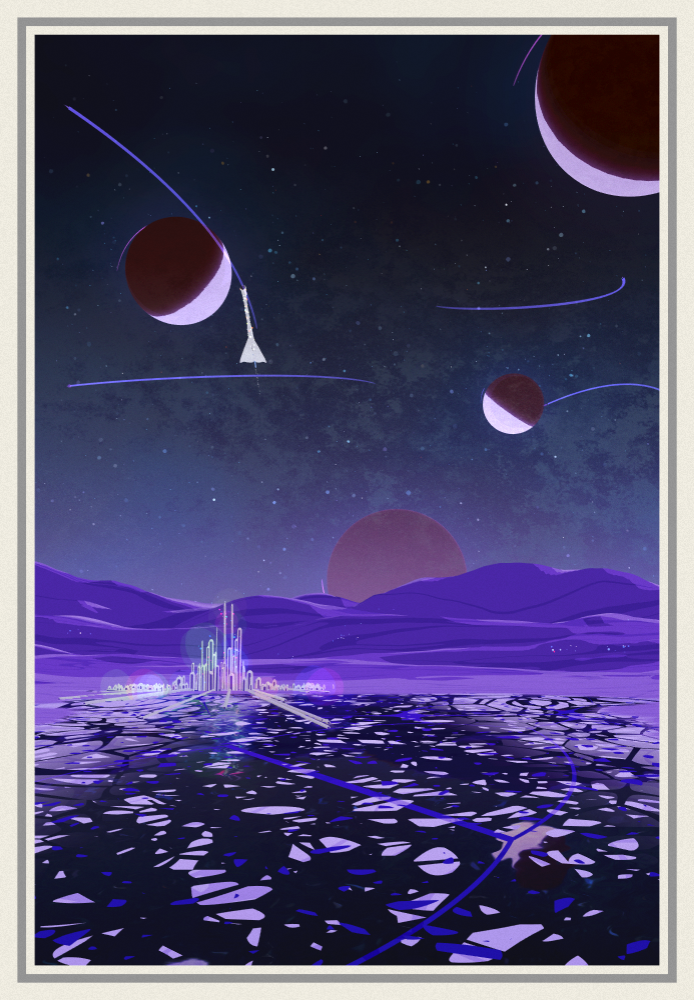 Visa to the stars #17 static token preview