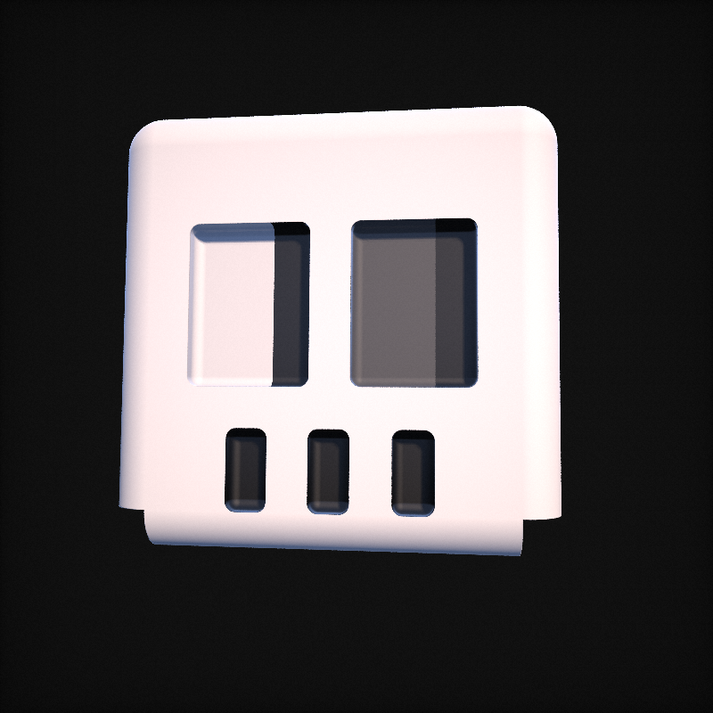3D-SMOLSKULL #193 static token preview