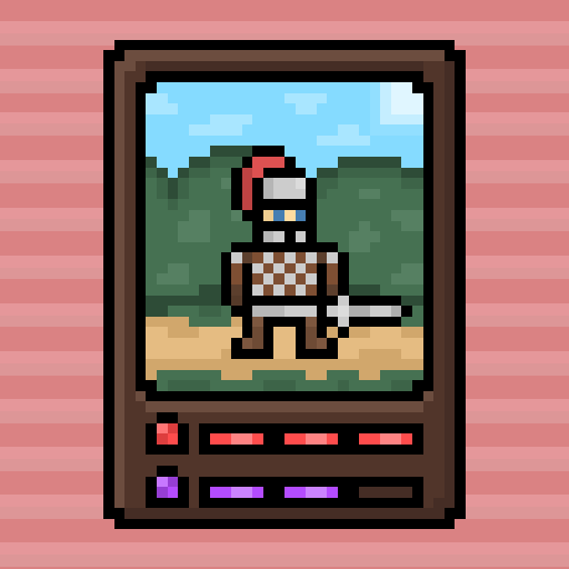 Pixel Knights #7 static token preview