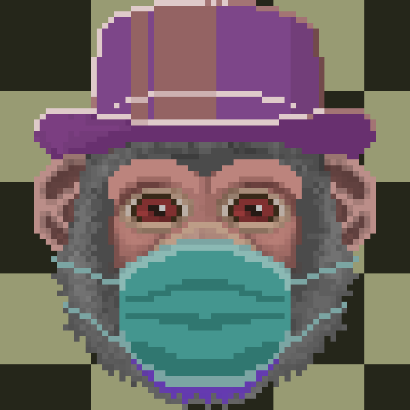Monke head #20 static token preview