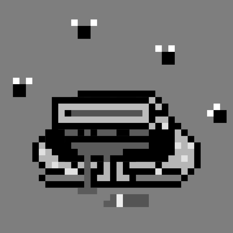 fx(Toadz) monochrome #23 static token preview