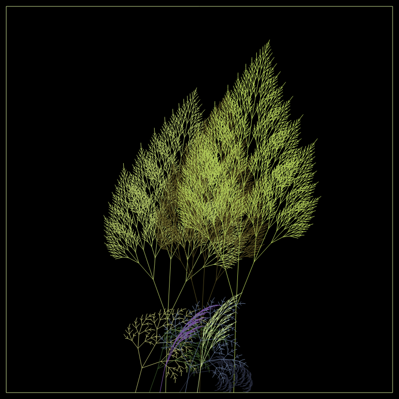 Fractal Forest #18 static token preview
