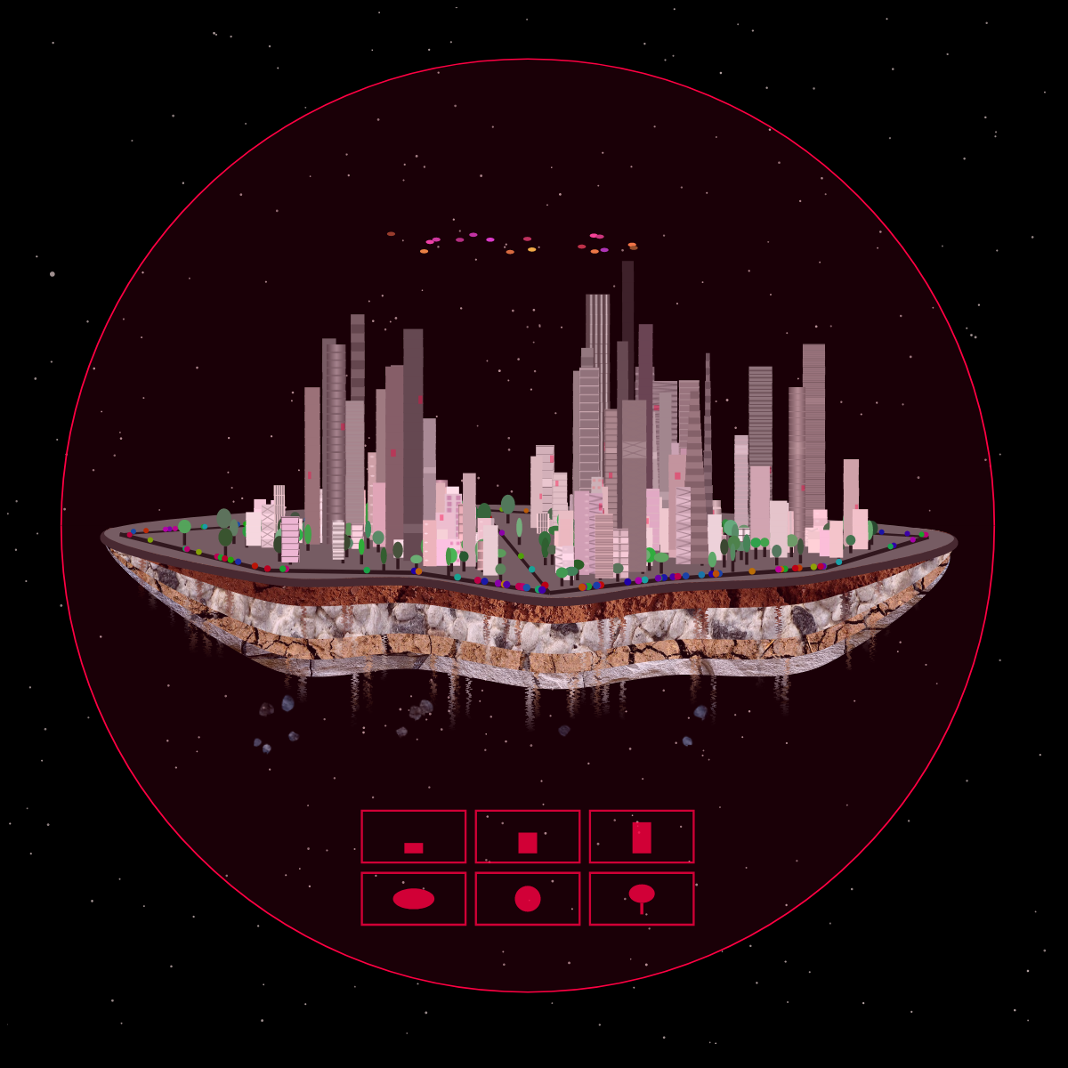 Fluidynamix - Cities #5 static token preview