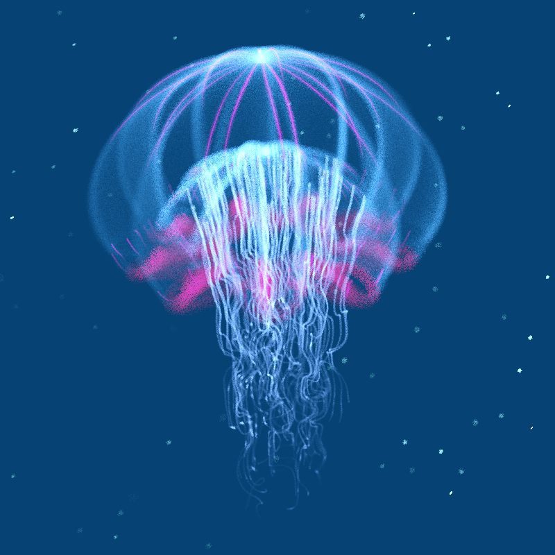 Creatures of the Deep #1 - The Jellyfish #20 static token preview