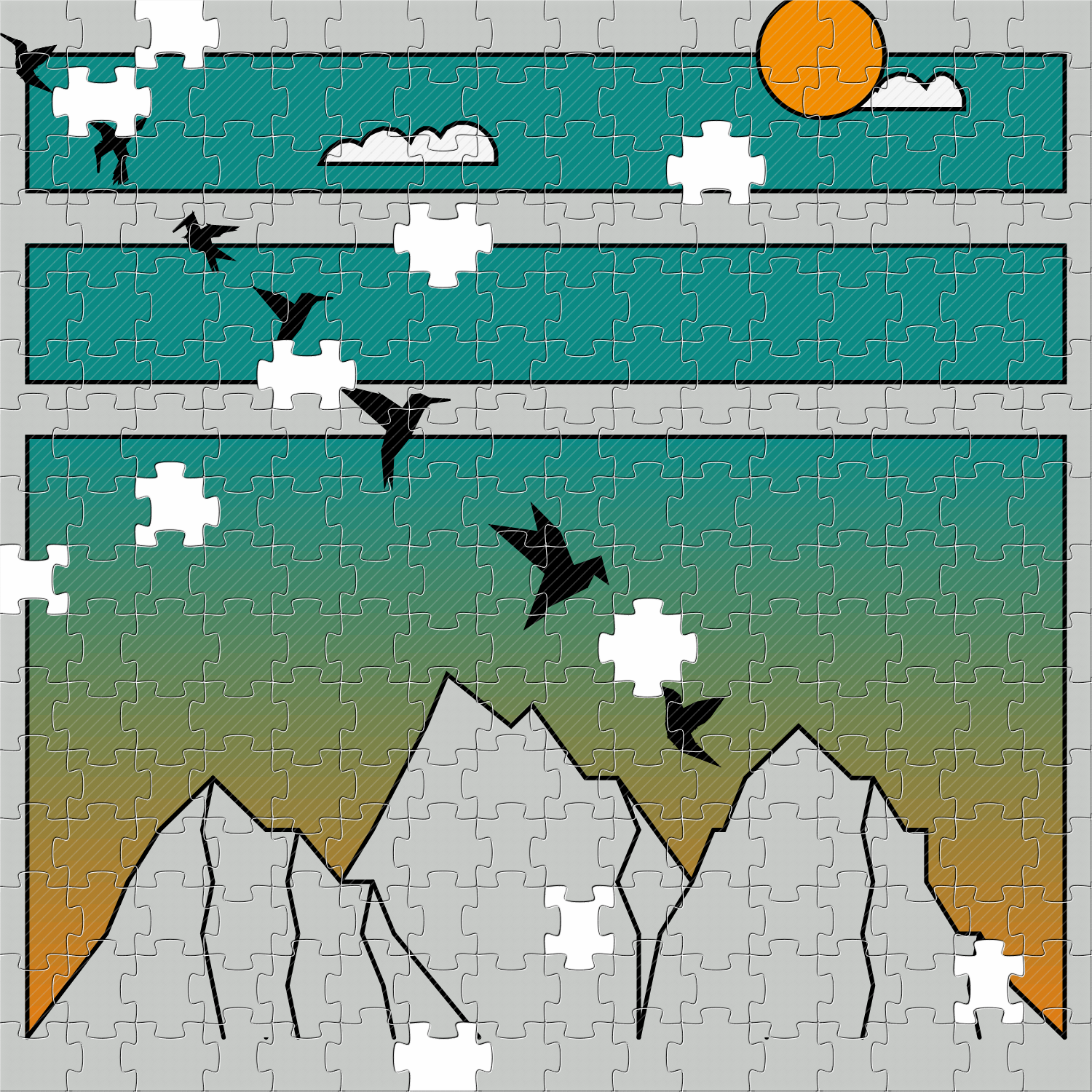 Puzzles & Birds #6 static token preview