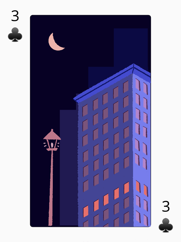 Poker -- Strolling in the Night #13 static token preview