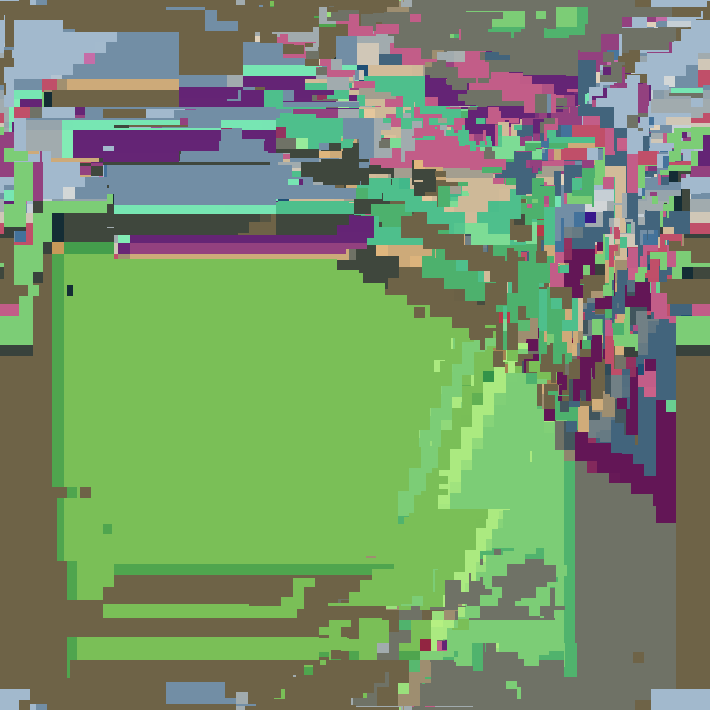 Cascade automata, pixel nature #4 static token preview