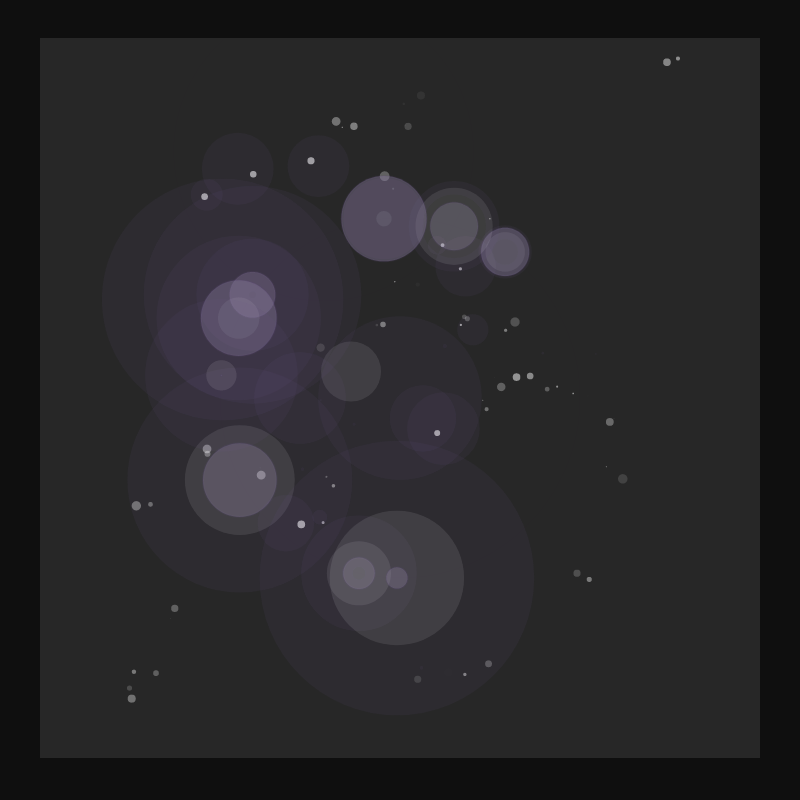 space bokeh #13 static token preview