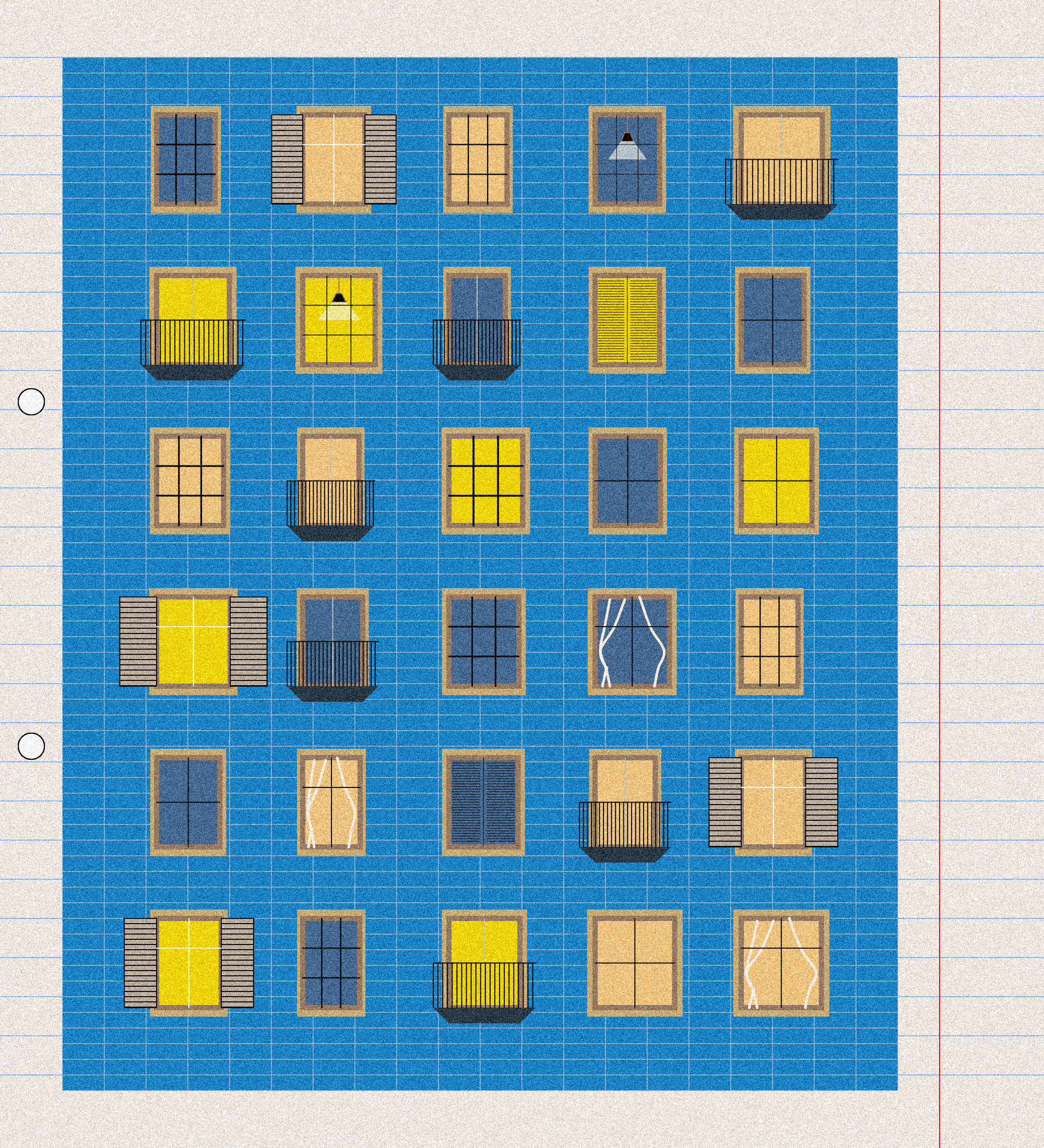 sketchbook page 9: windows #7 static token preview