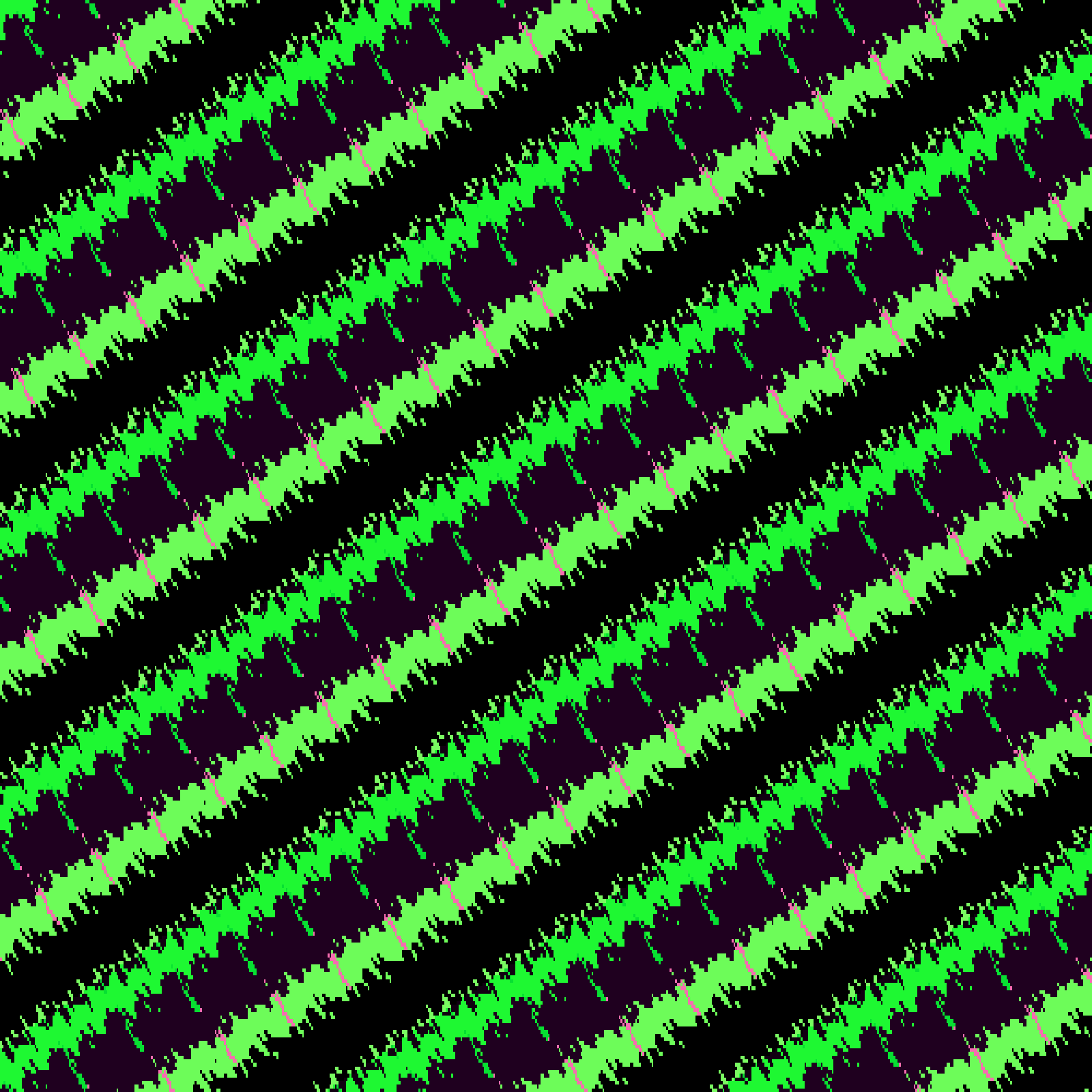 Dithered Stripes #14 static token preview