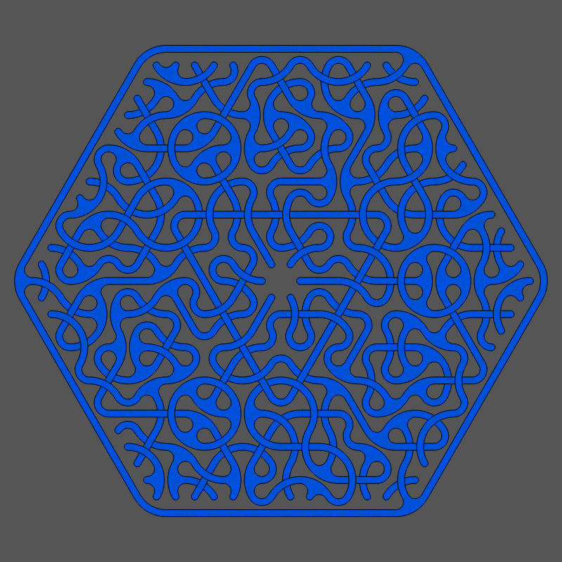Threefold Symmetry - Dark Variations #24 static token preview