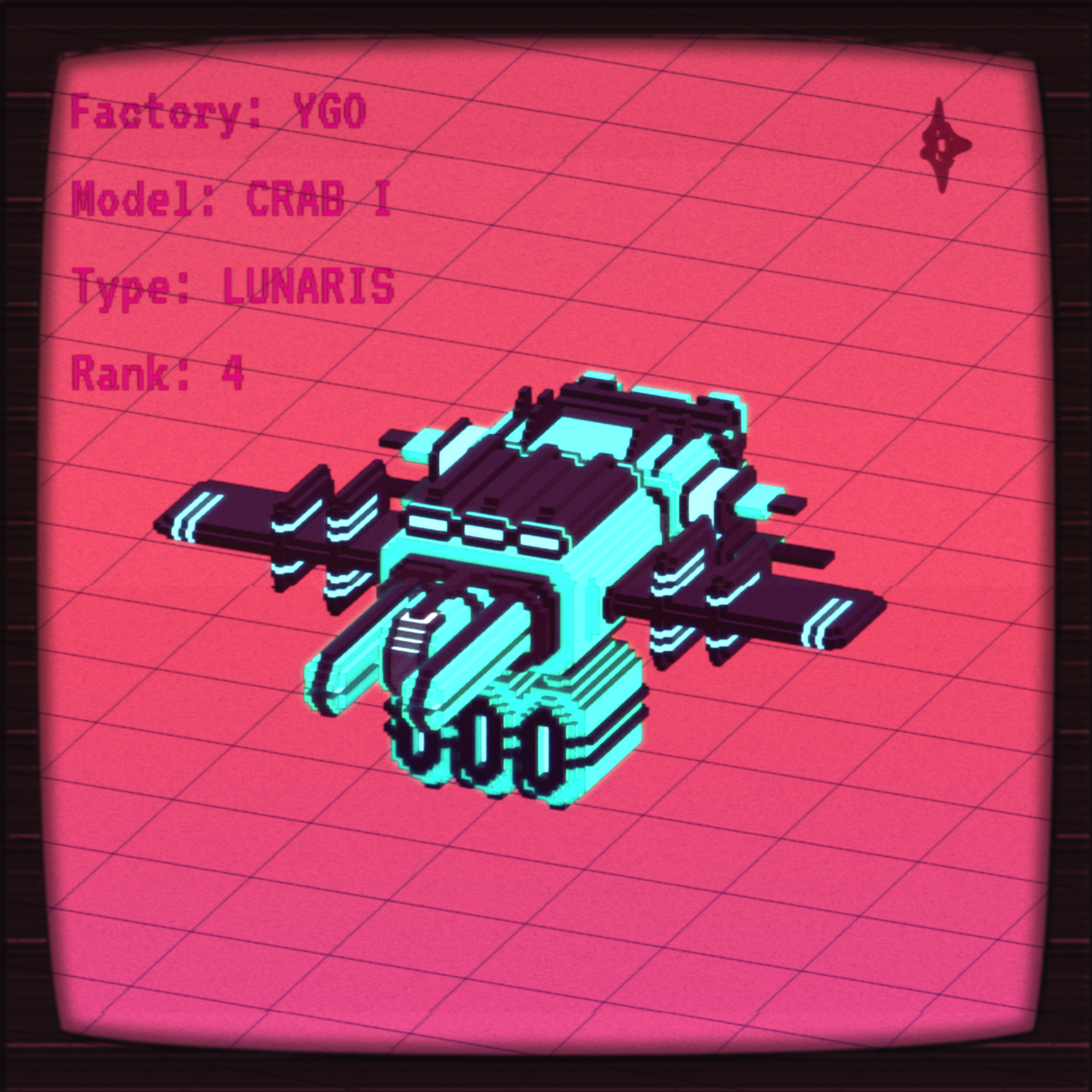 Spaceship Fair Rodeo #20 static token preview