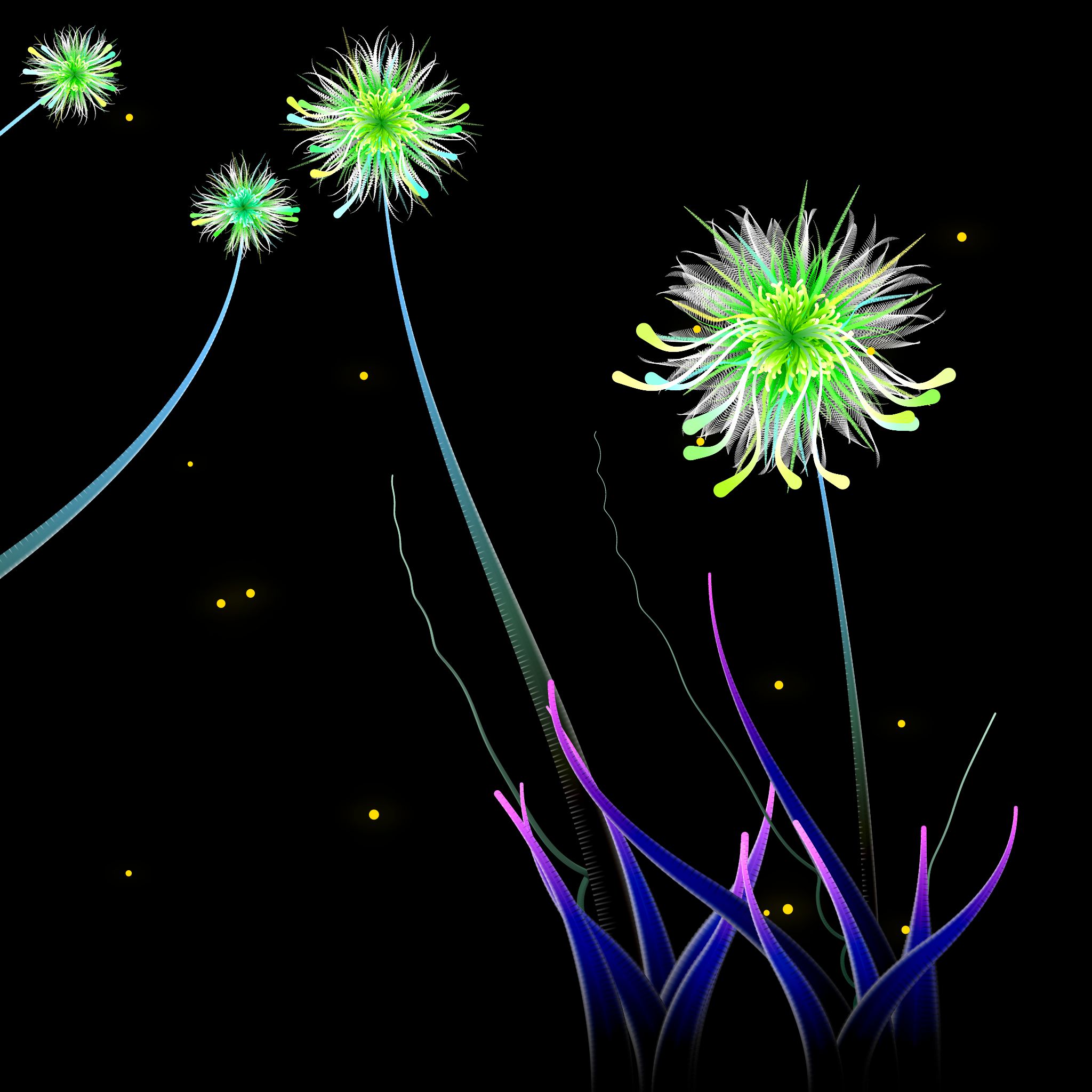 Milena’s Flowers #7 static token preview