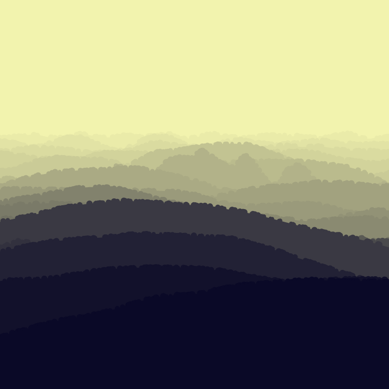 Hills and Mountains #12 static token preview
