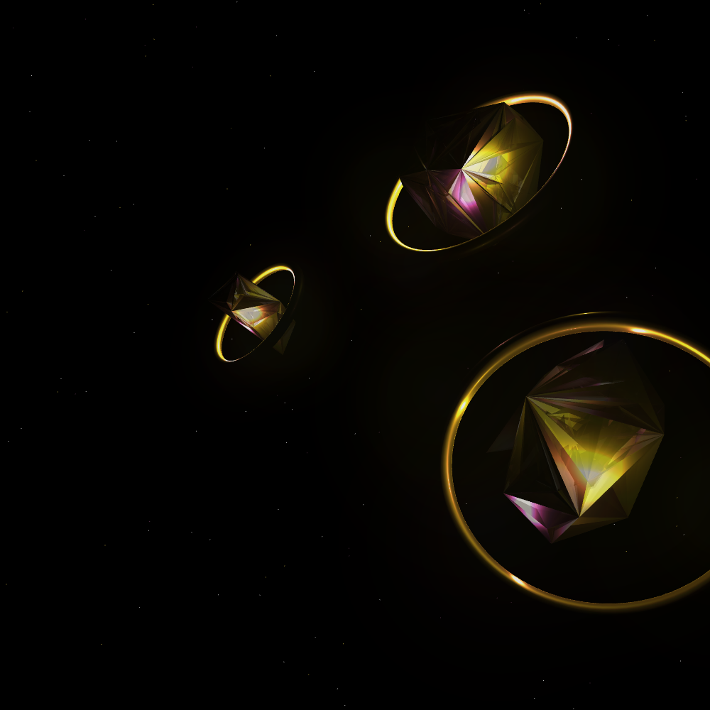 Space Gems #6 static token preview