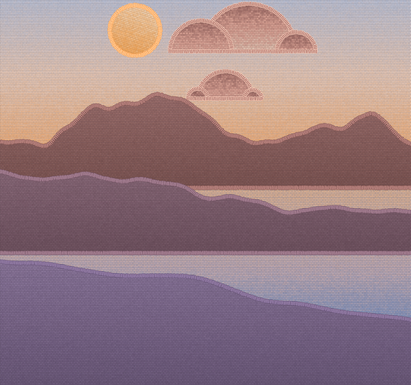 Applique Seascape #25 static token preview
