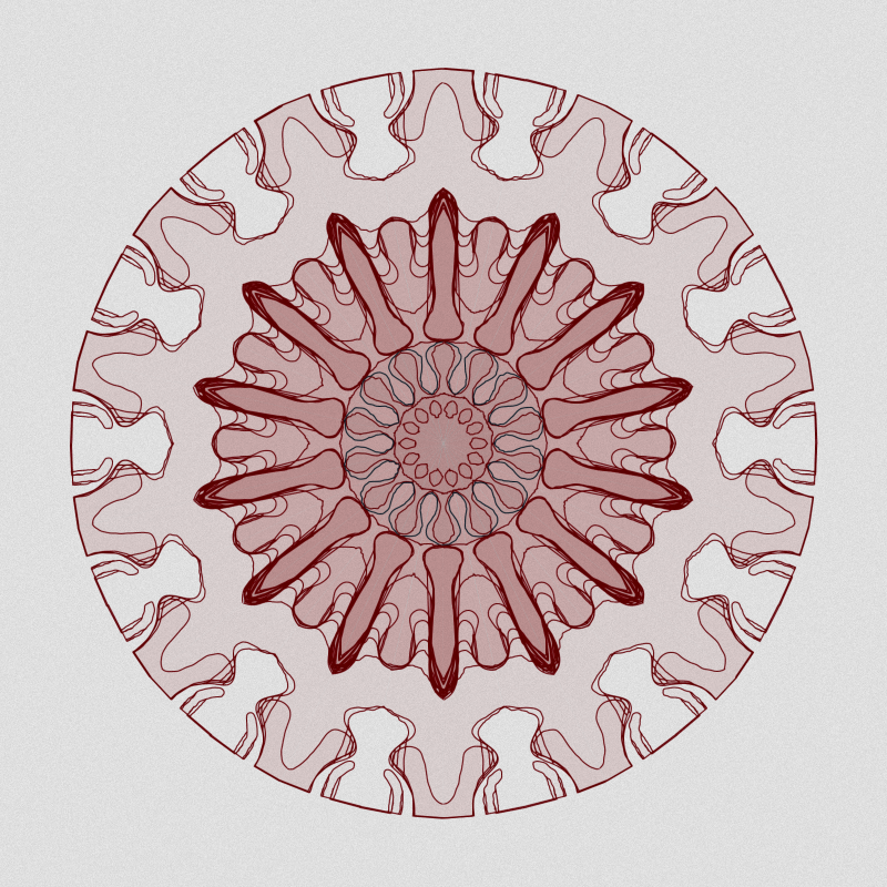 Handdrawn Kaleido #12 static token preview