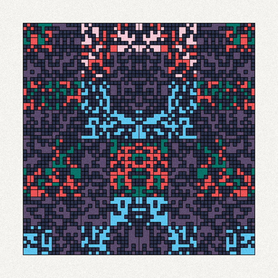 Pixel Blots #4 static token preview