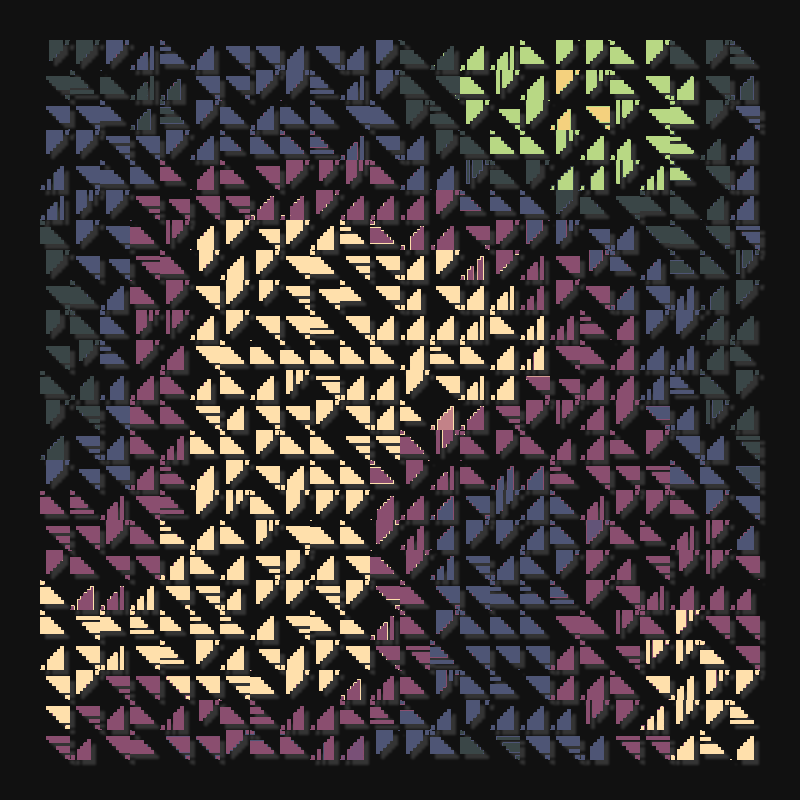 Archaic patterns #6 static token preview