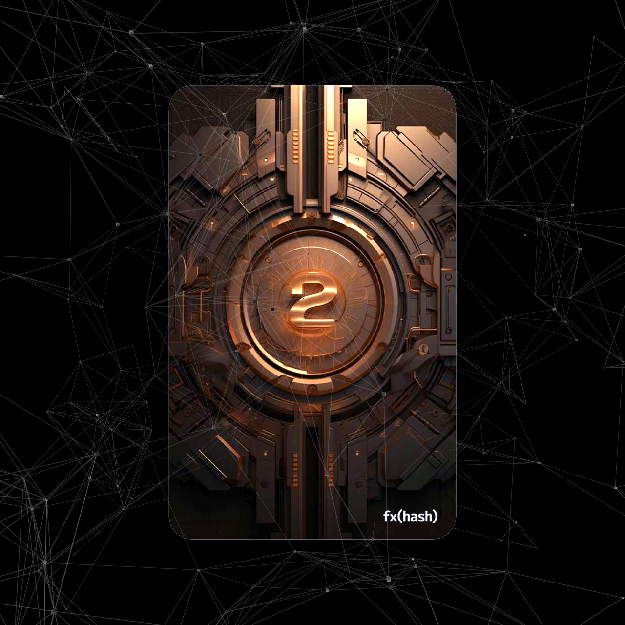FXHash 2.0 Card #13 static token preview