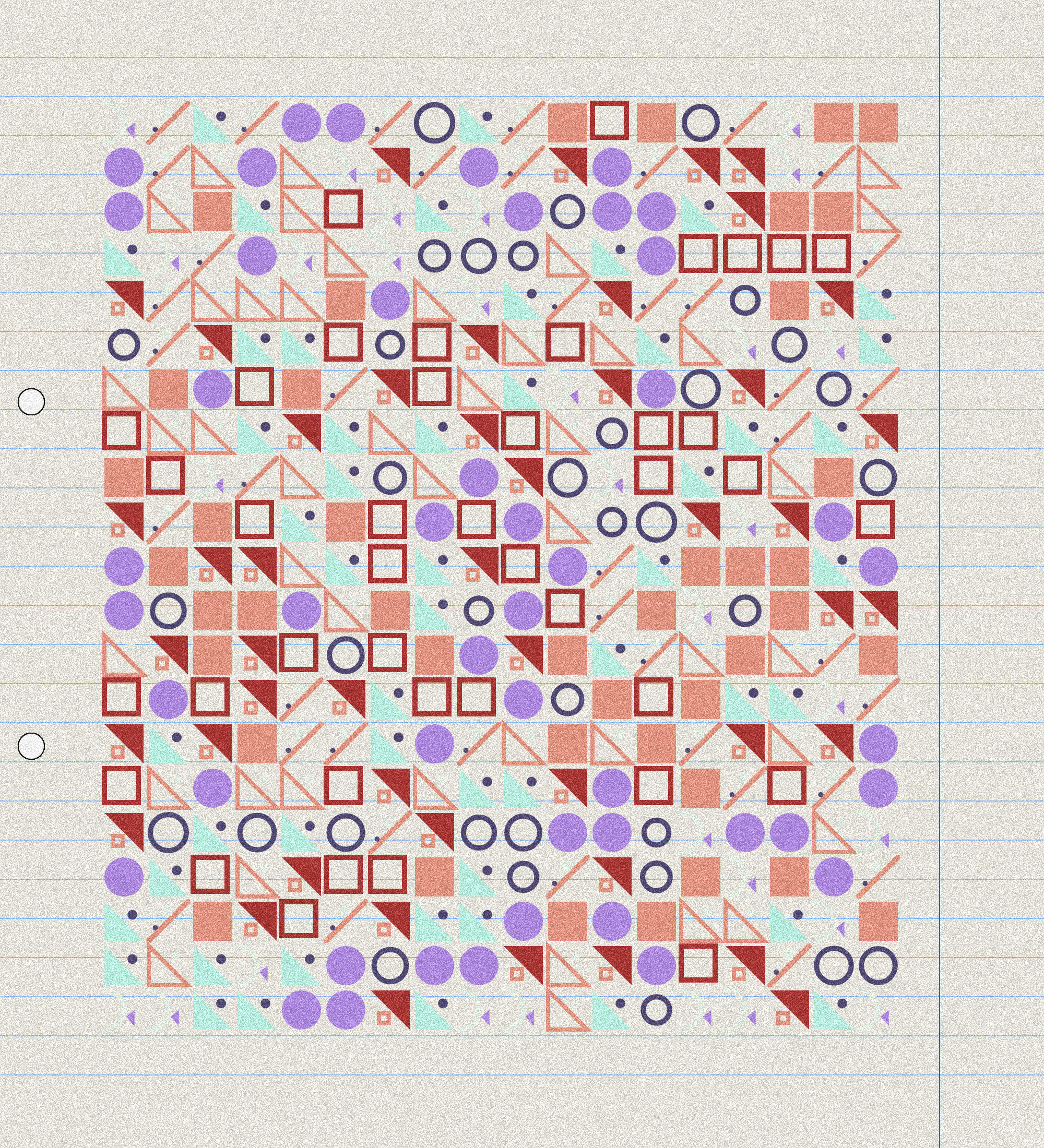 sketchbook page 4: basic shapes #6 static token preview
