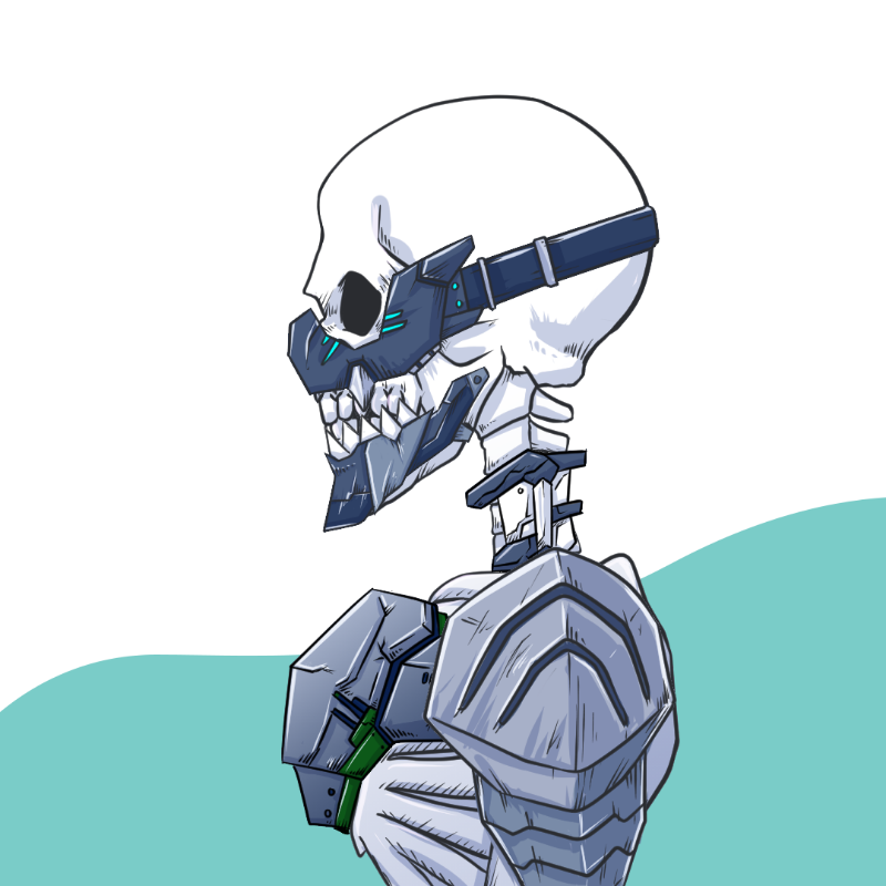 Skeleton Soldiers #18 static token preview
