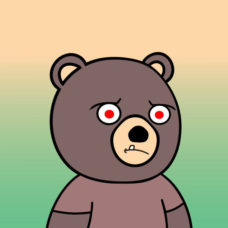 ME BEAR #21 static token preview