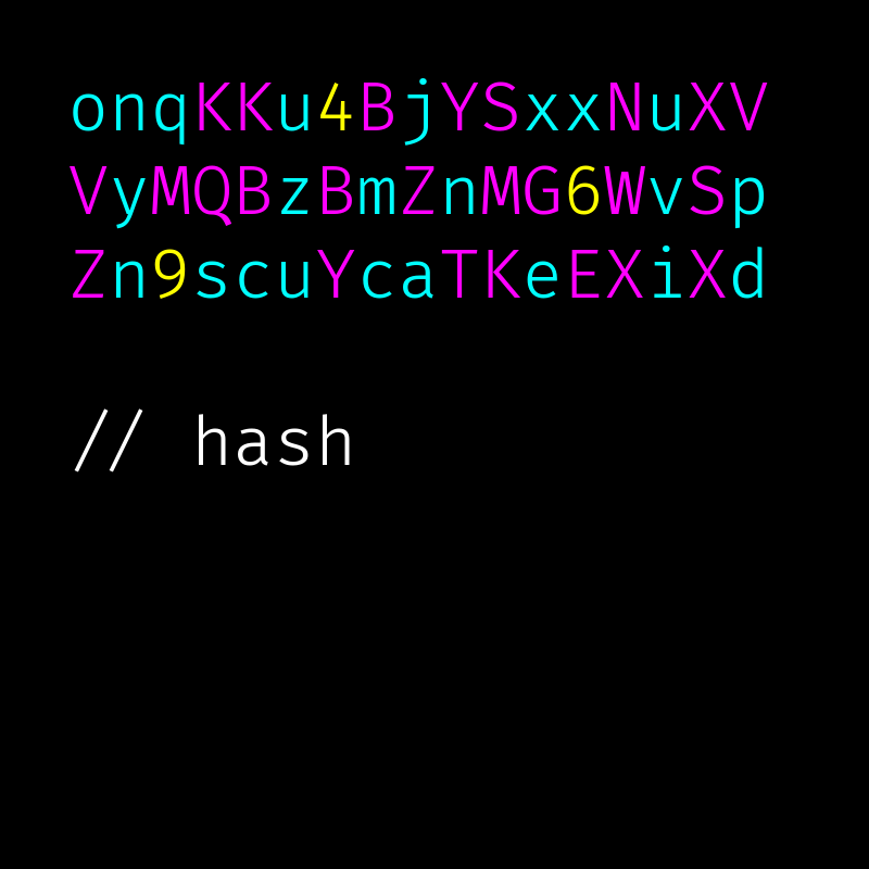 hash #20 static token preview