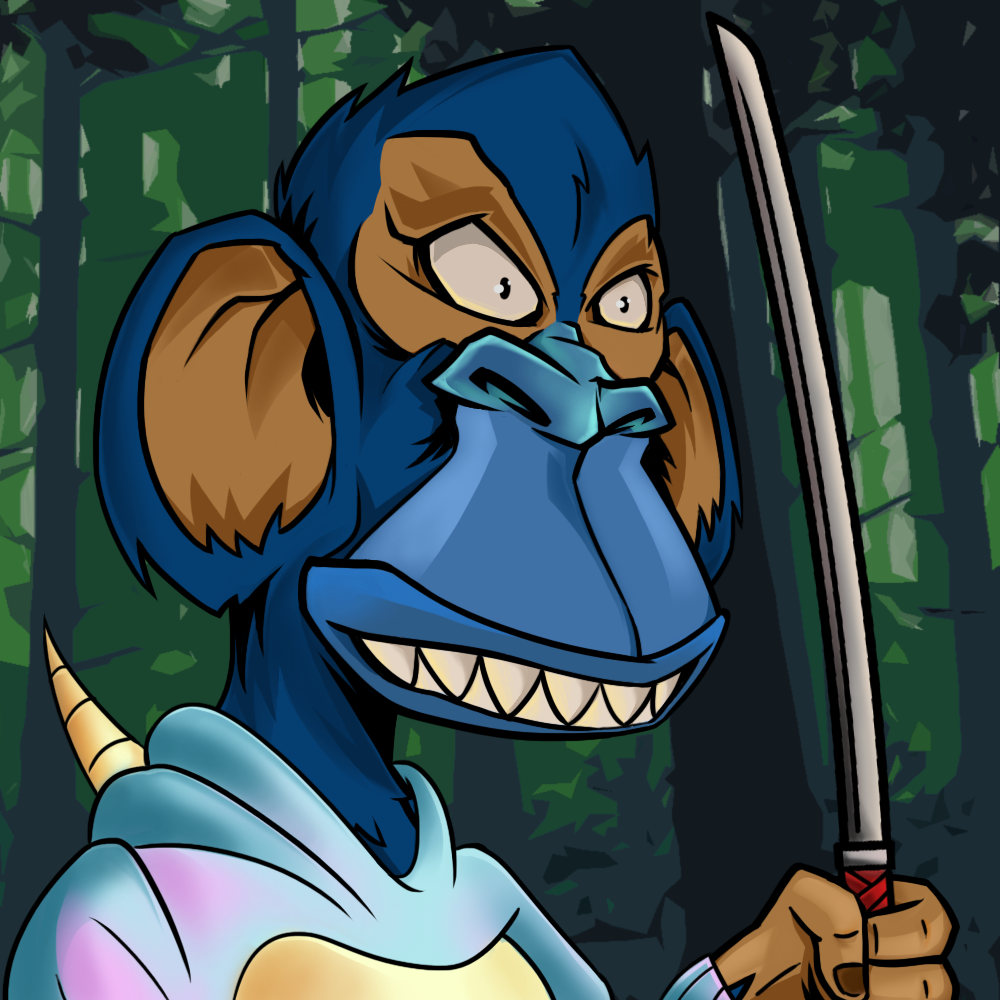 The Wanderer Monkey #16 static token preview