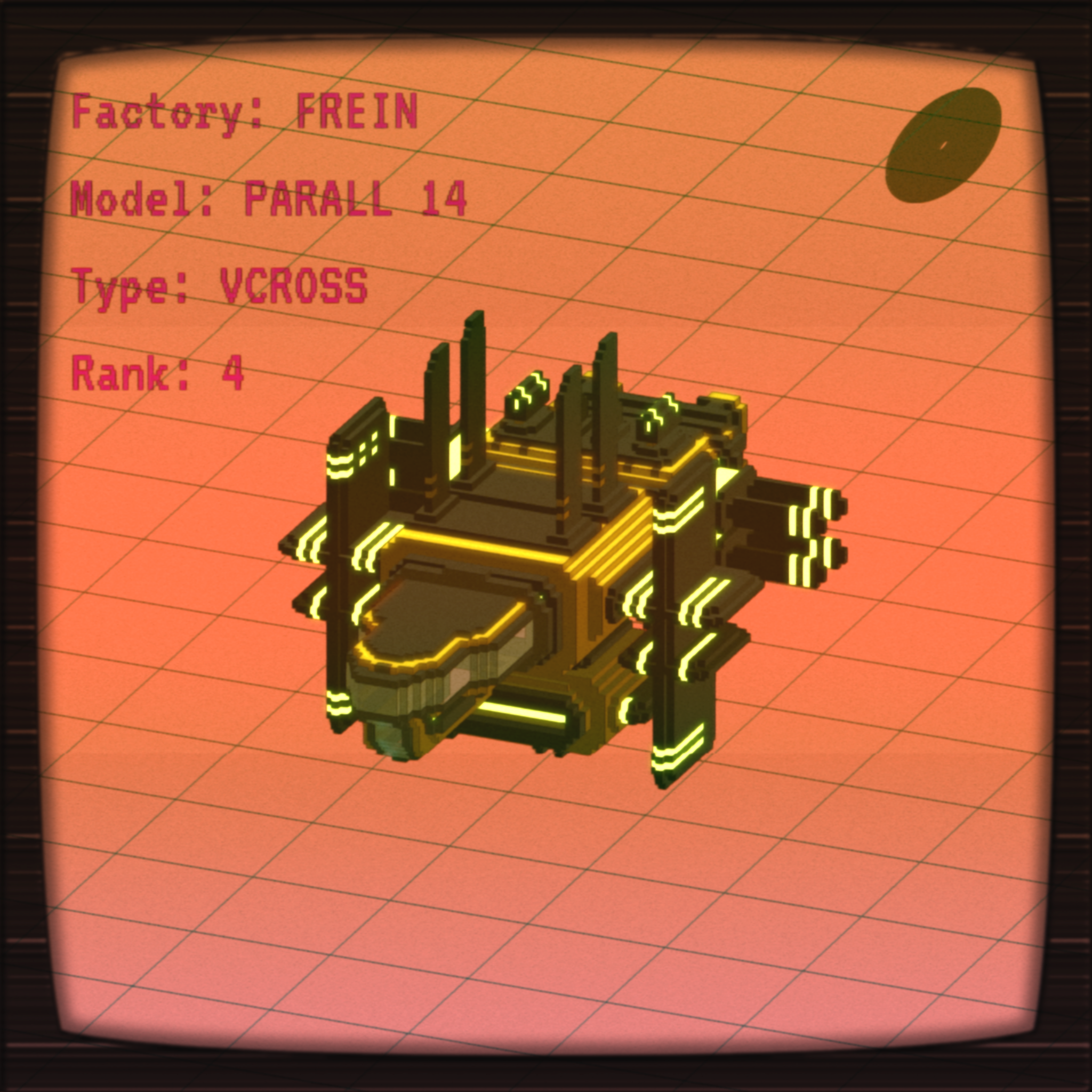Spaceship Fair Rodeo #22 static token preview