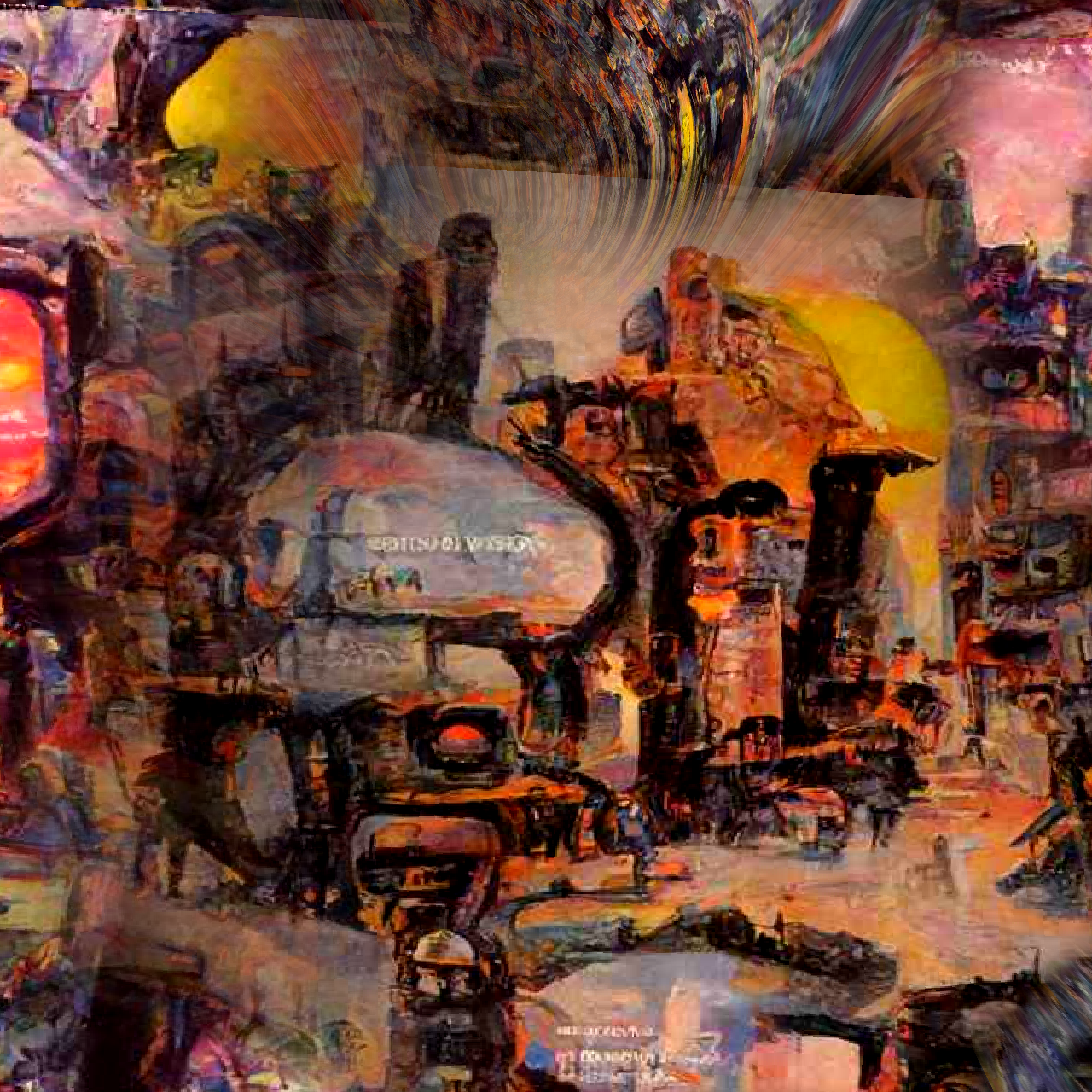 the fabric of time as contemporary ruins #17 static token preview