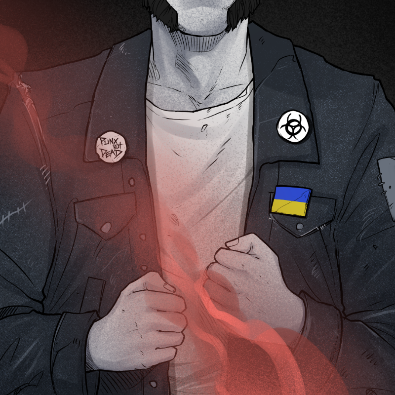 PUNX NOT DEAD #4 static token preview