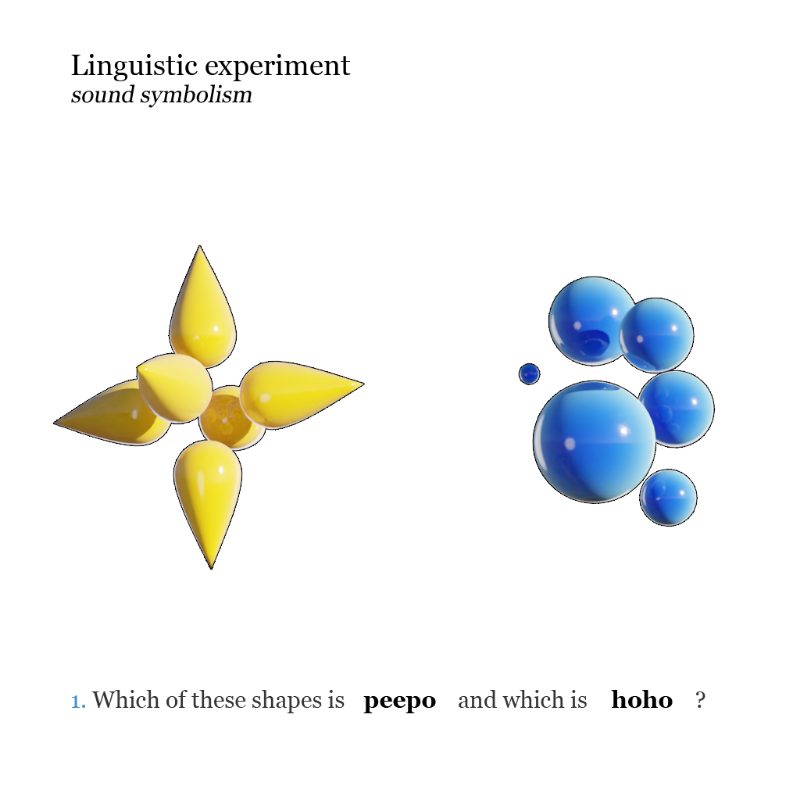 Linguistic Experiment #9 static token preview